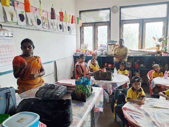Ethulgama Pubudu Pre school food program