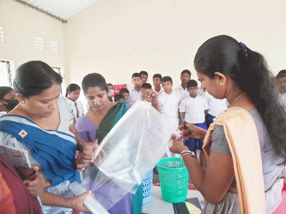 Mashroom Program for Bootawatta school