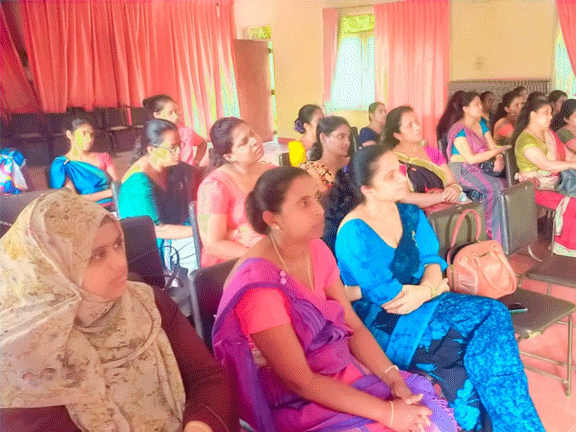 pre school awareness program in cooperative hall