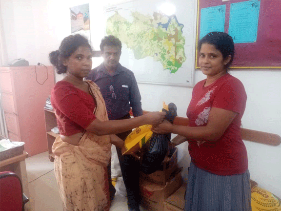 school equipment dry food donation