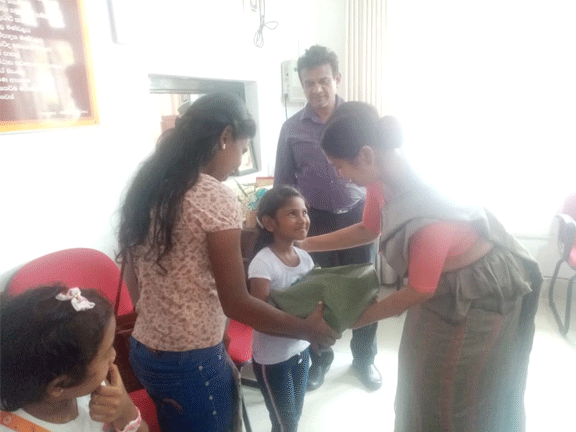 school equipment dry food donation
