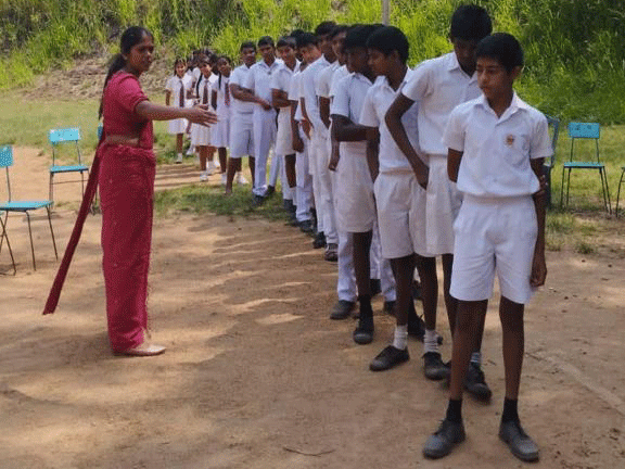 Mediation and sports programme Bolepa school