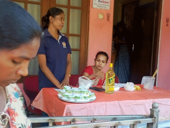 Soap and Mushroom production in Hanthana