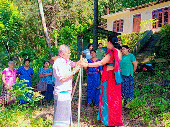 soil conservation program kapuliyadda