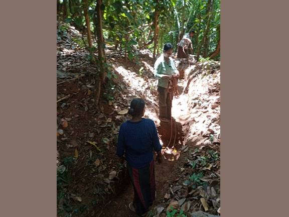 soil water conservation godamunna west GN Division