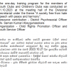 youth club awareness program